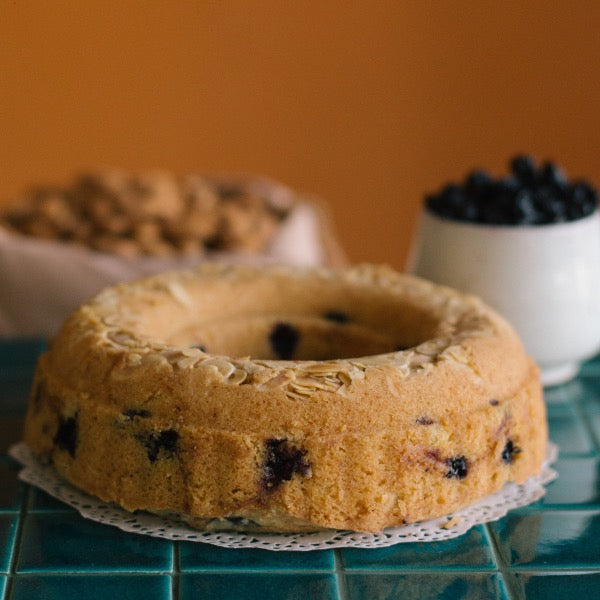 Blueberry Almond Cake