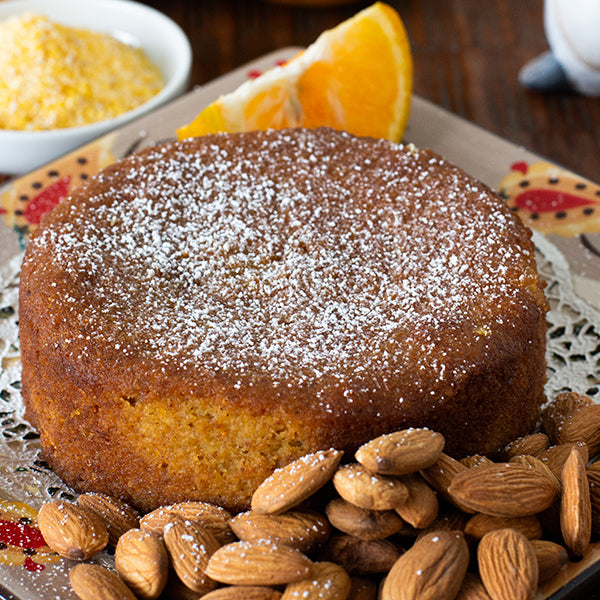 Orange Polenta Cake