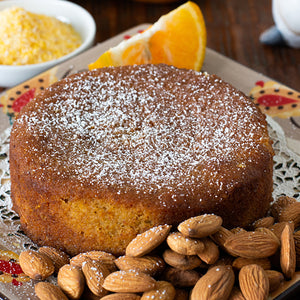 Orange Polenta Cake