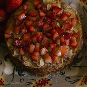 Strawberry Almond Cake