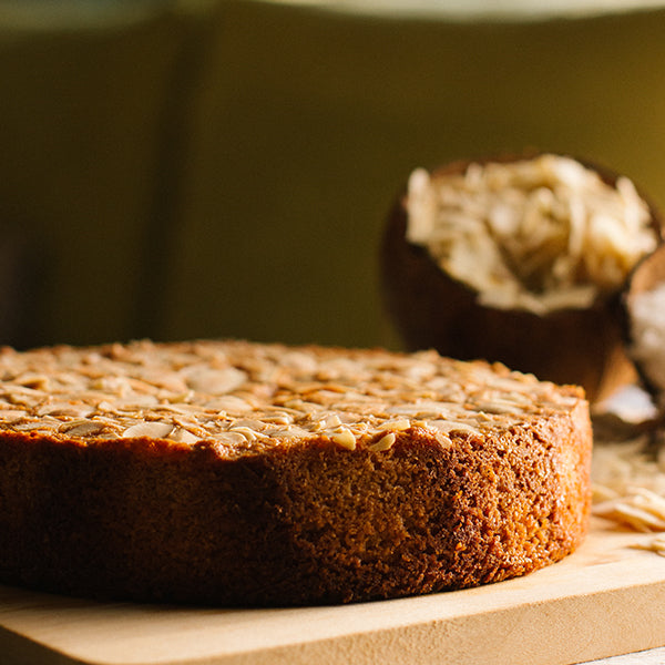 Flourless Coconut Almond Cake